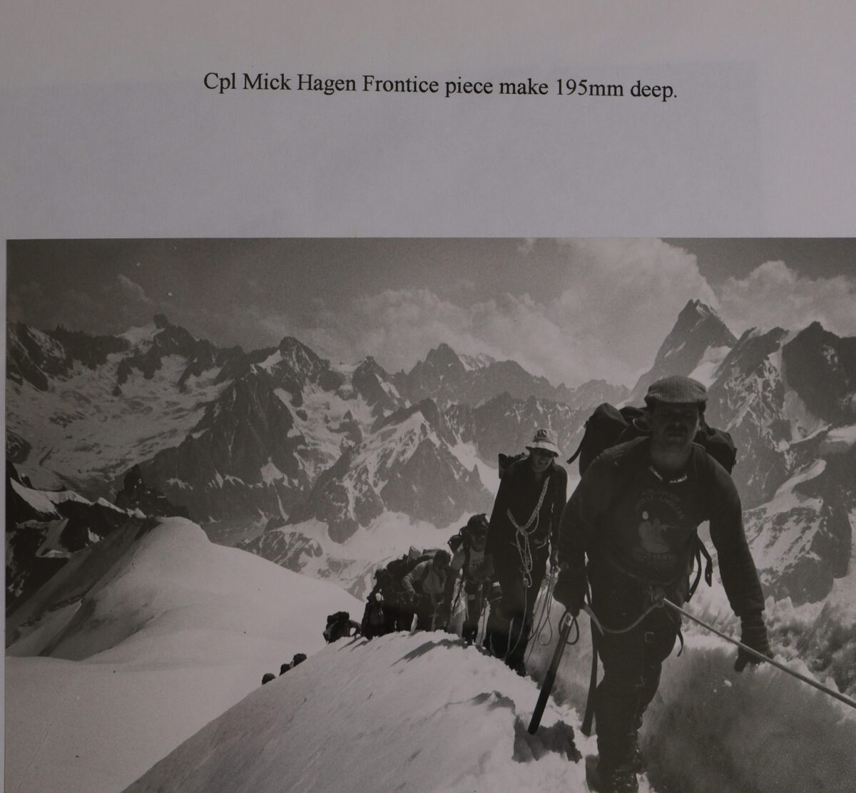Corporal Mick Hagen Frontice