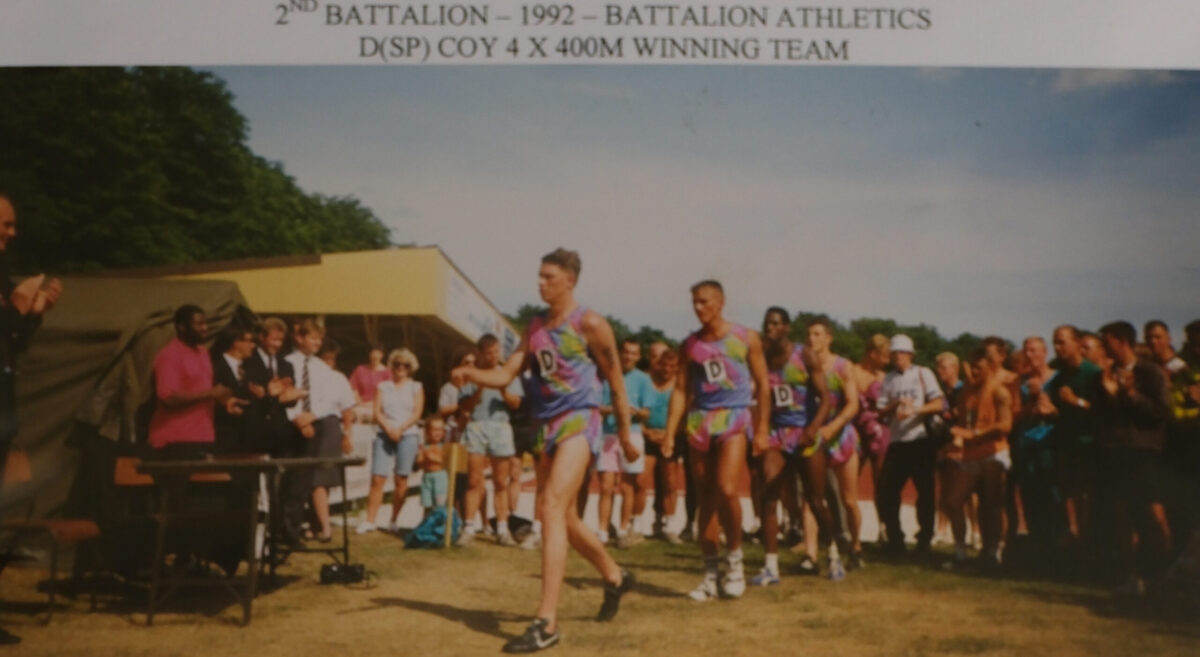 2nd Battalion Royal Anglian Regiment Athletics 1992