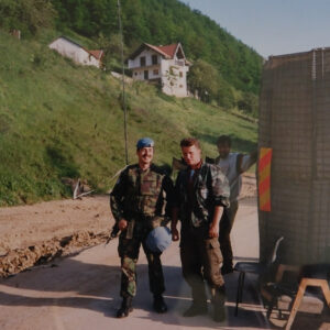 2nd Battalion was deployed to Bosnia in April 1994 as part of the United Nations peacekeeping force UNPROFOR. 2nd Battalion was deployed to Bosnia in April 1994 as part of the United Nations peacekeeping force UNPROFOR.