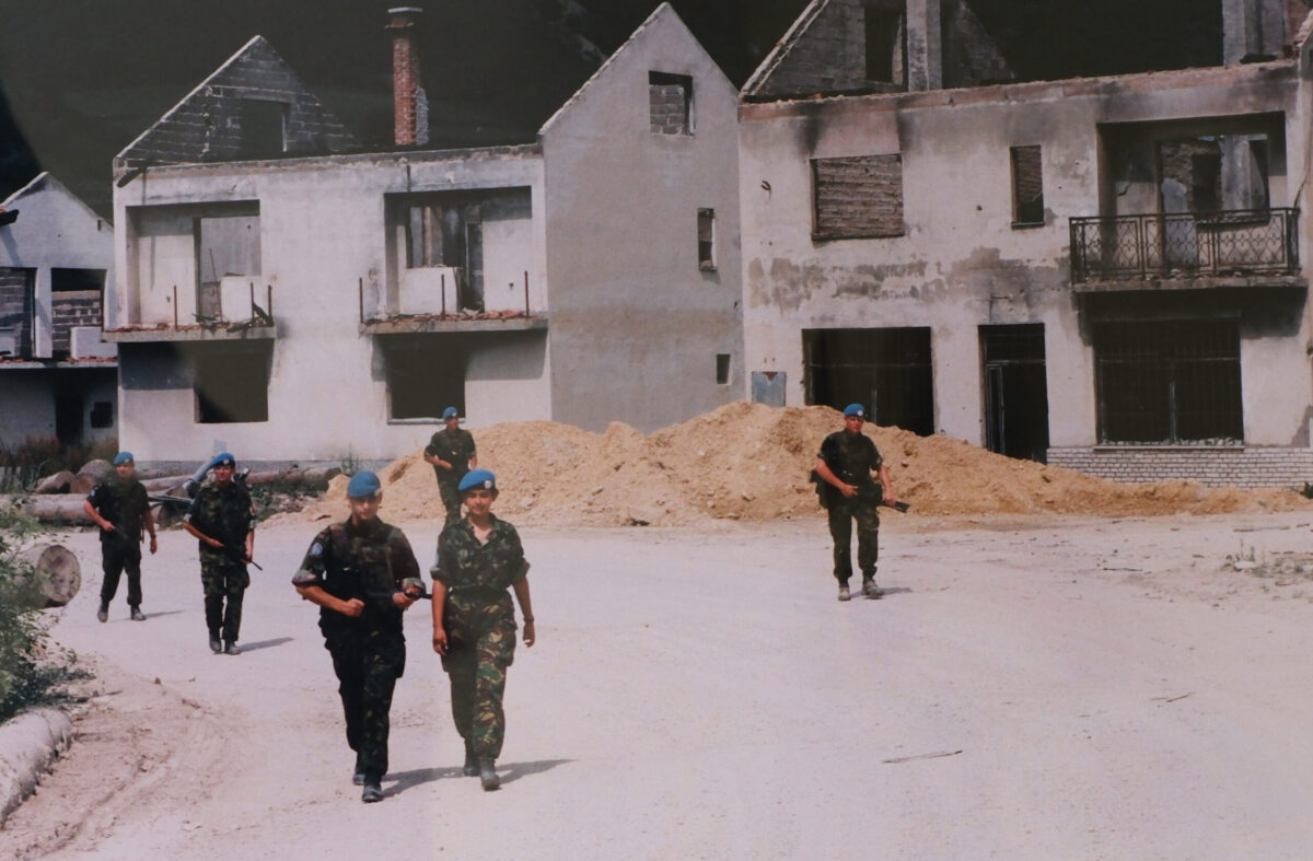 2nd Battalion was deployed to Bosnia in April 1994 as part of the United Nations peacekeeping force UNPROFOR. 2nd Battalion was deployed to Bosnia in April 1994 as part of the United Nations peacekeeping force UNPROFOR.