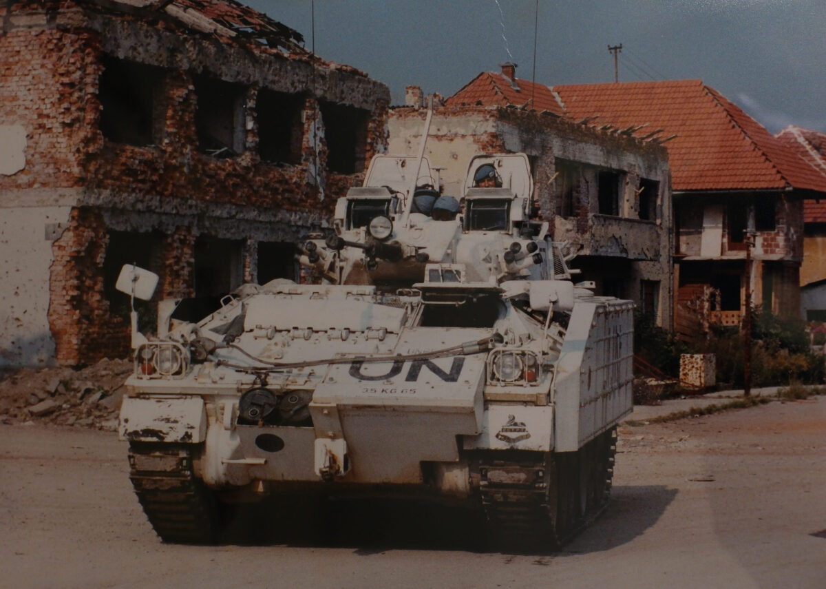 2nd Battalion was deployed to Bosnia in 1991/92 2nd Battalion was deployed to Bosnia in 1991/92