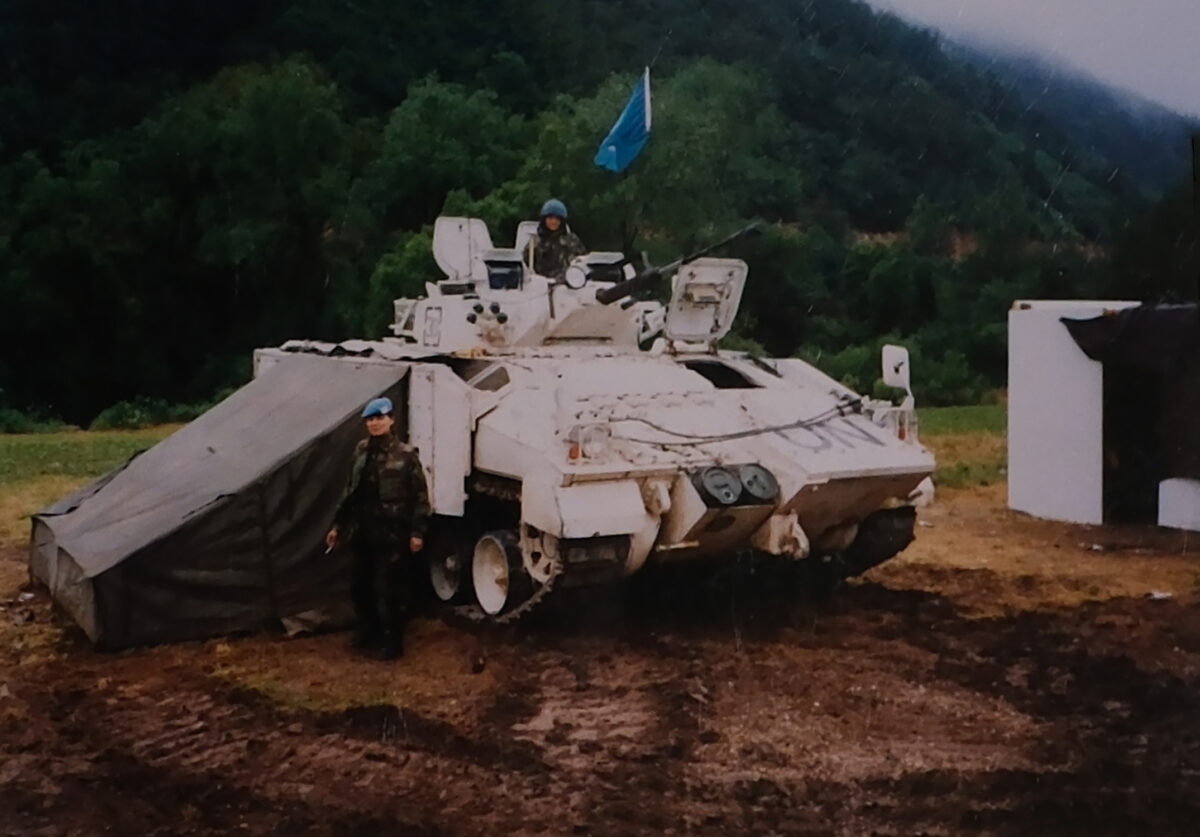 2nd Battalion Royal Anglian Regiment deployed to Bosnia in 1991/92, United Nations peacekeeping force UNPROFOR. 2nd Battalion Royal Anglian Regiment deployed to Bosnia in 1991/92, United Nations peacekeeping force UNPROFOR.