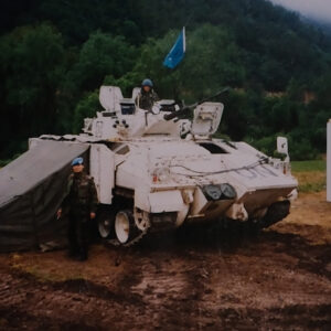 2nd Battalion Royal Anglian Regiment deployed to Bosnia in 1991/92, United Nations peacekeeping force UNPROFOR.