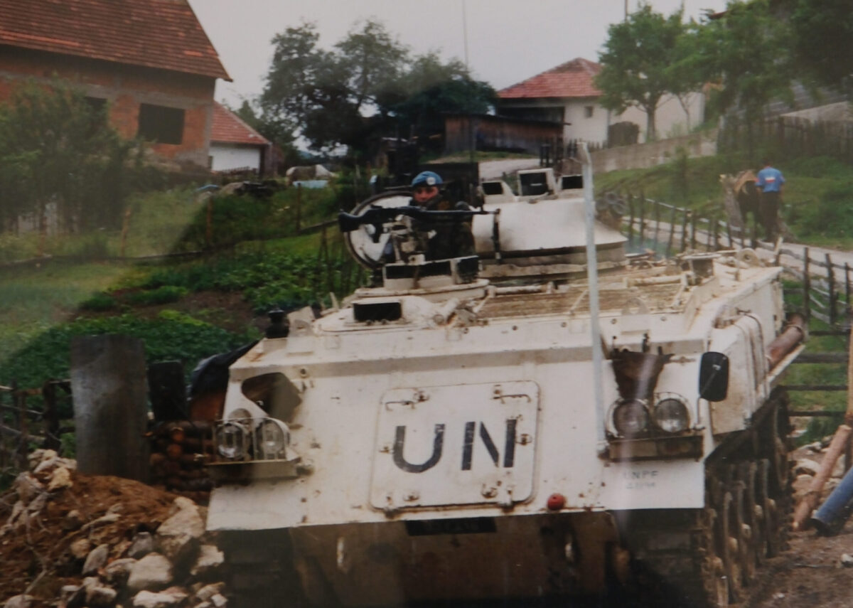 2nd Battalion Royal Anglian Regiment deployed to Bosnia in 1991/92, United Nations peacekeeping force UNPROFOR. 2nd Battalion Royal Anglian Regiment deployed to Bosnia in 1991/92, United Nations peacekeeping force UNPROFOR.