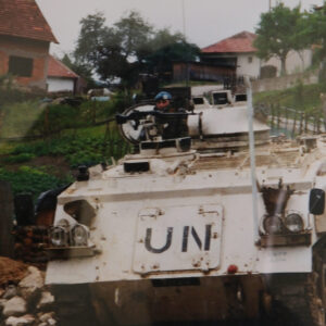 2nd Battalion Royal Anglian Regiment deployed to Bosnia in 1991/92, United Nations peacekeeping force UNPROFOR.