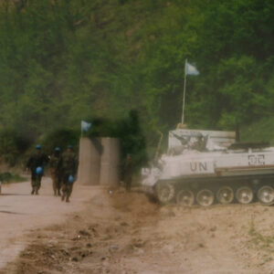 2nd Battalion Royal Anglian Regiment deployed to Bosnia in 1991/92, United Nations peacekeeping force UNPROFOR.