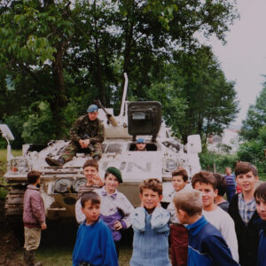 2nd Battalion Royal Anglian Regiment deployed to Bosnia in 1991/92, United Nations peacekeeping force UNPROFOR.