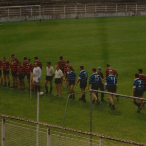 2nd Battalion at the sports stadium in Bosnia 2nd Battalion at the sports stadium in Bosnia