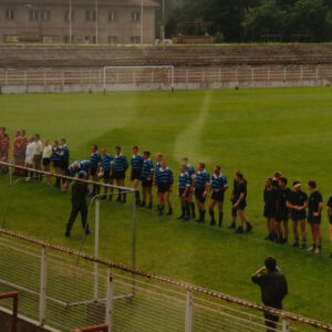 2nd Battalion at the sports stadium in Bosnia 2nd Battalion at the sports stadium in Bosnia