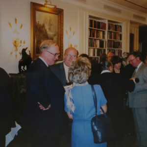 Captain (Retd) T R Wilkes at the Vikings 25 year reunion.