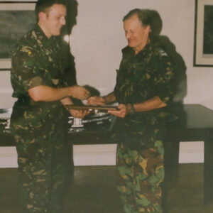 Commendation to Captain Charlwood 1st Battalion,  Royal Anglian Regiment by General Pike, GOC Northern Ireland