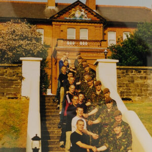 New Lads at the Accommodation Block 1st Battalion New Lads at the Accommodation Block 1st Battalion