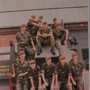 New Lads at the Accommodation Block 1st Battalion New Lads at the Accommodation Block 1st Battalion