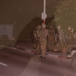 Public Order training and Magilligan Training Centre