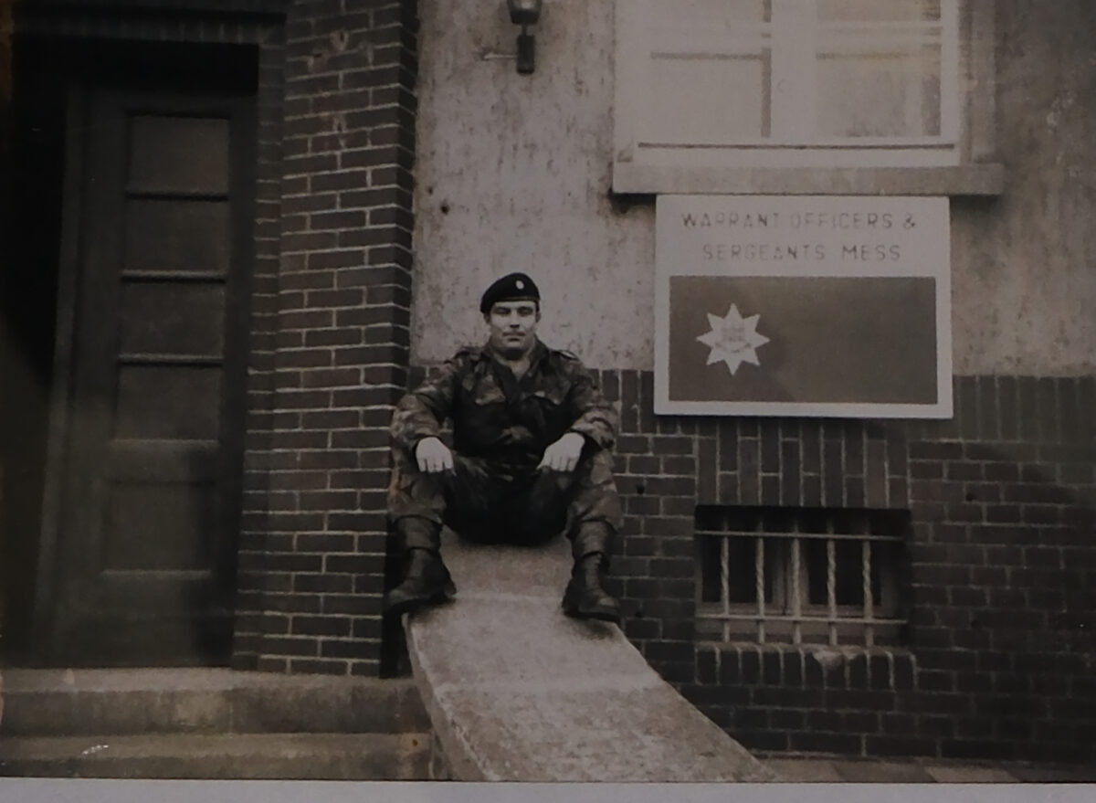 WOs' and Sgts' Mess Allenbrooke Bks 1972