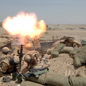 Multinational troops taking part in OP SILICON, the ISAF