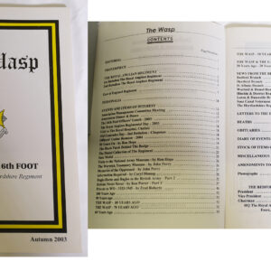 The Wasp Autumn 2003 The Wasp Autumn 2003