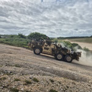 D (Beds and Herts) Company, 2nd Battalion, Royal Anglian Regiment,have been training hard on their Jackal and Coyote vehicle