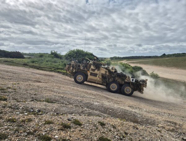 D (Beds and Herts) Company, 2nd Battalion, Royal Anglian Regiment,have been training hard on their Jackal and Coyote vehicle