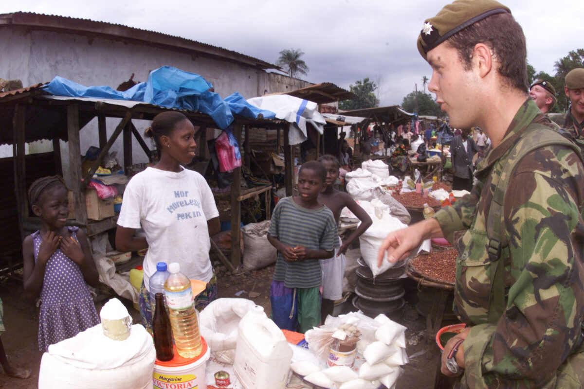 Sierra Leone Royal Anglian Regiment