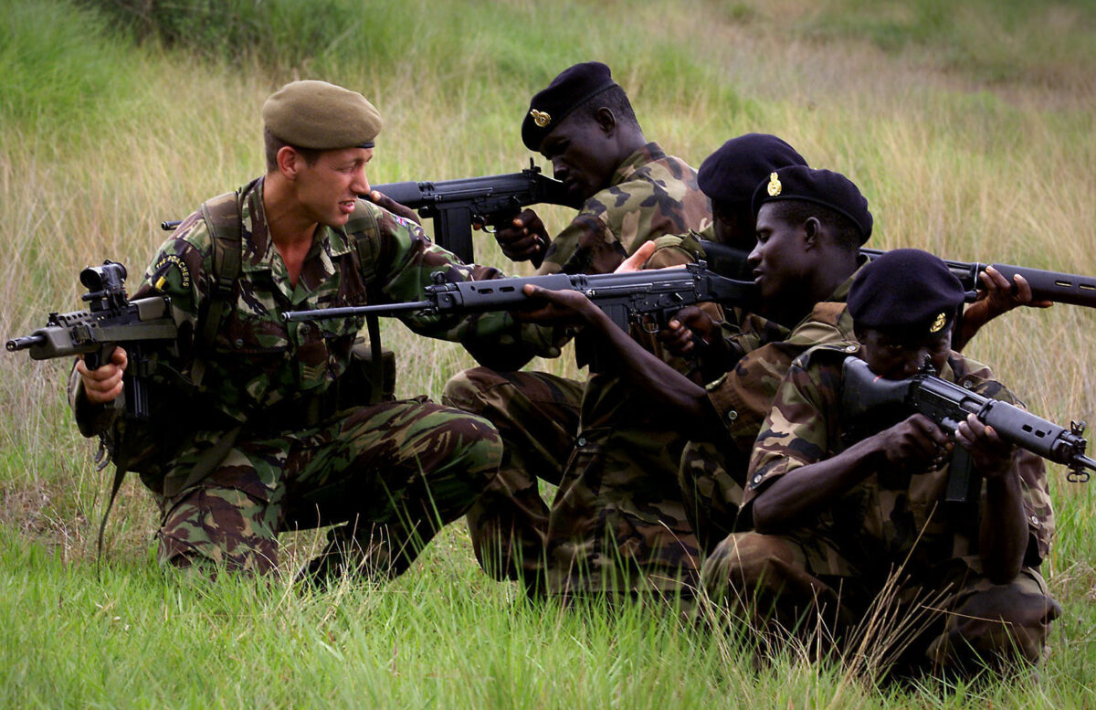 Sierra Leone Royal Anglian Regiment
