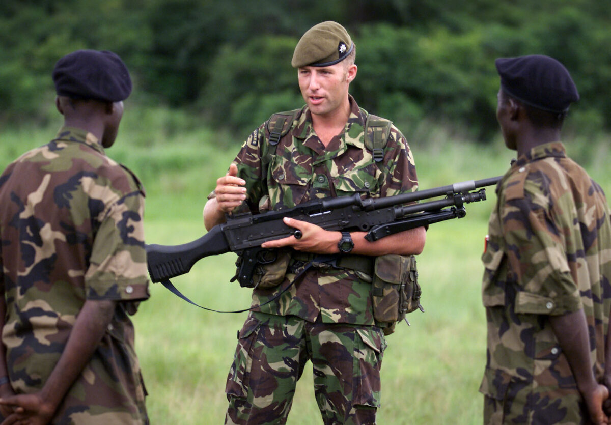 Sierra Leone Royal Anglian Regiment
