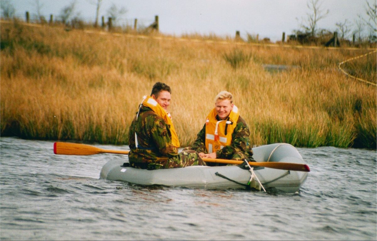 2nd Battalion Royal Anglian Regiment on Exercise circa 2001
