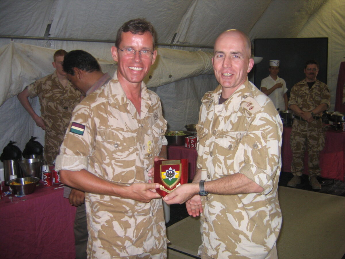 Commanding officers handover Iraq 2006 Commanding officers handover Iraq 2006