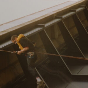 abseiling