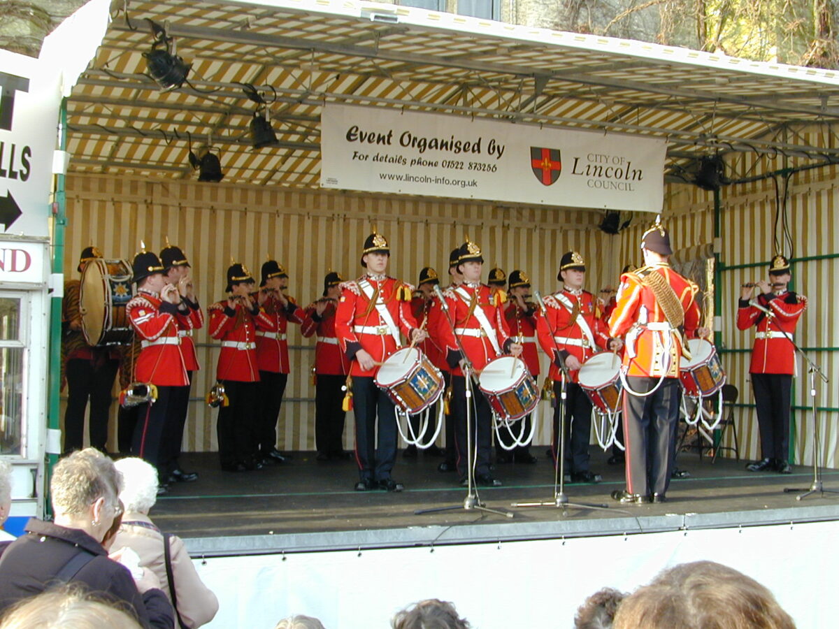 Royal Anglian Regiment Corps of Drums 2001