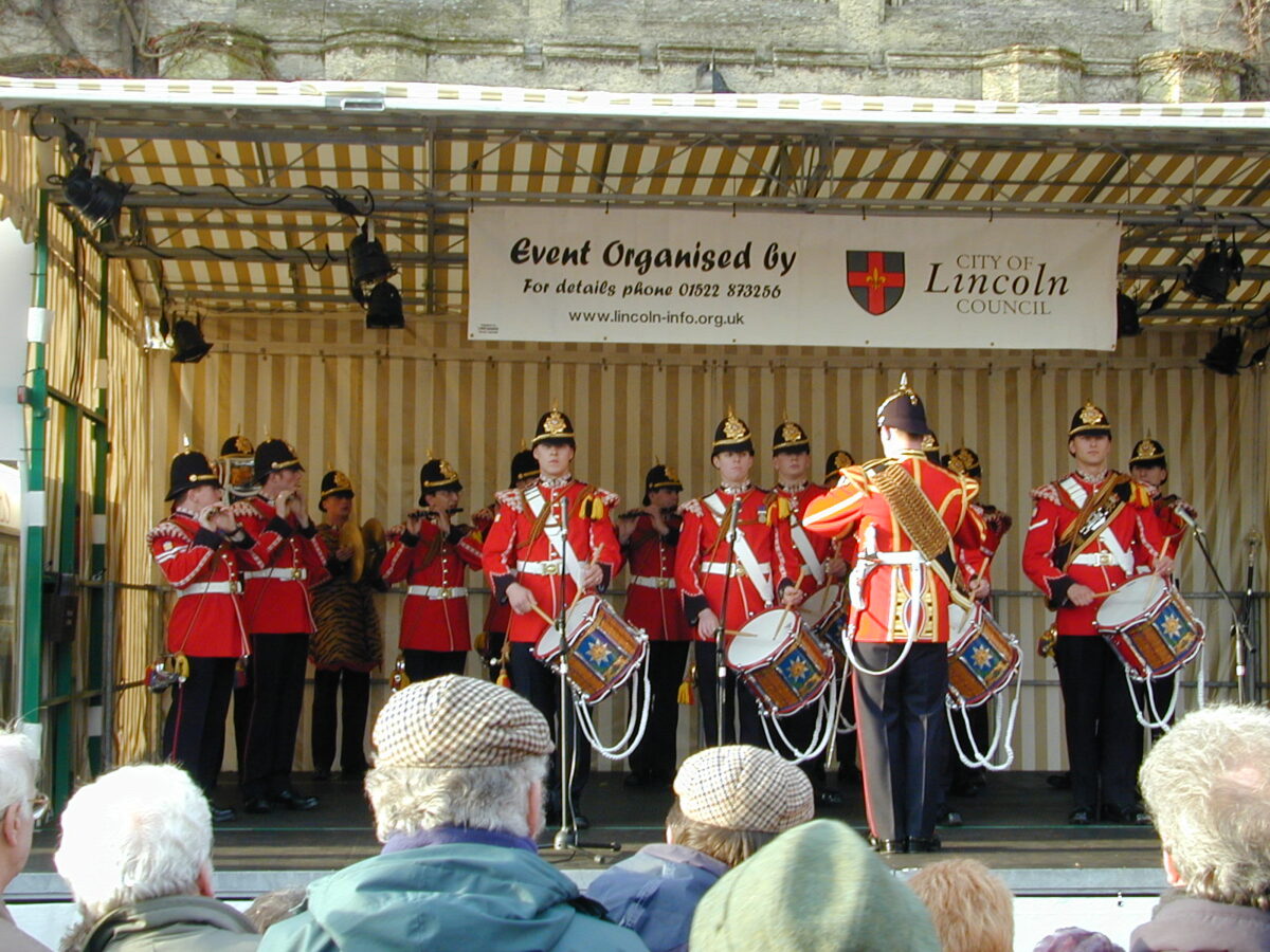 Royal Anglian Regiment Corps of Drums 2001