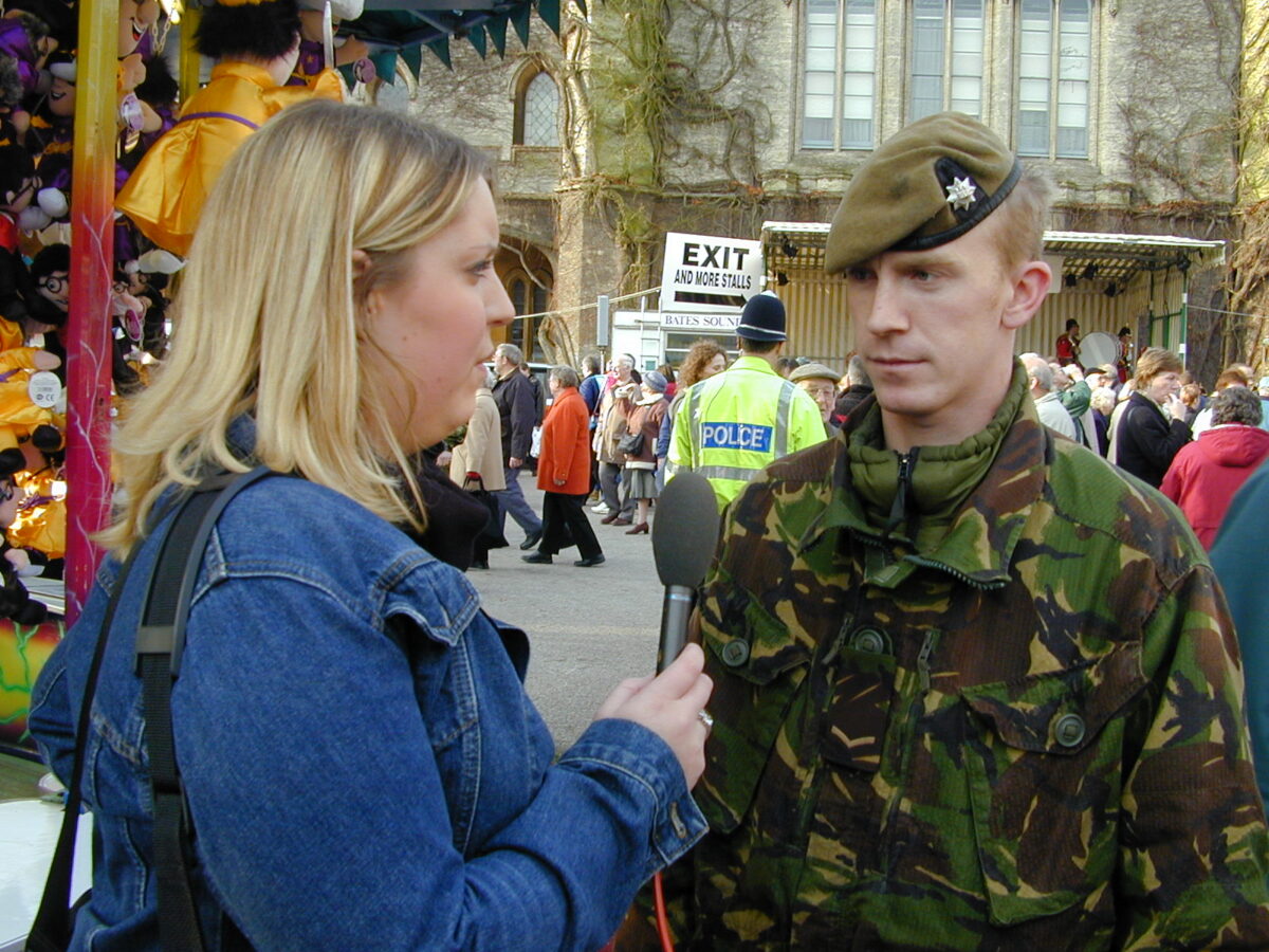 Royal Anglian Regiment in Lincoln 2001 Royal Anglian Regiment in Lincoln 2001