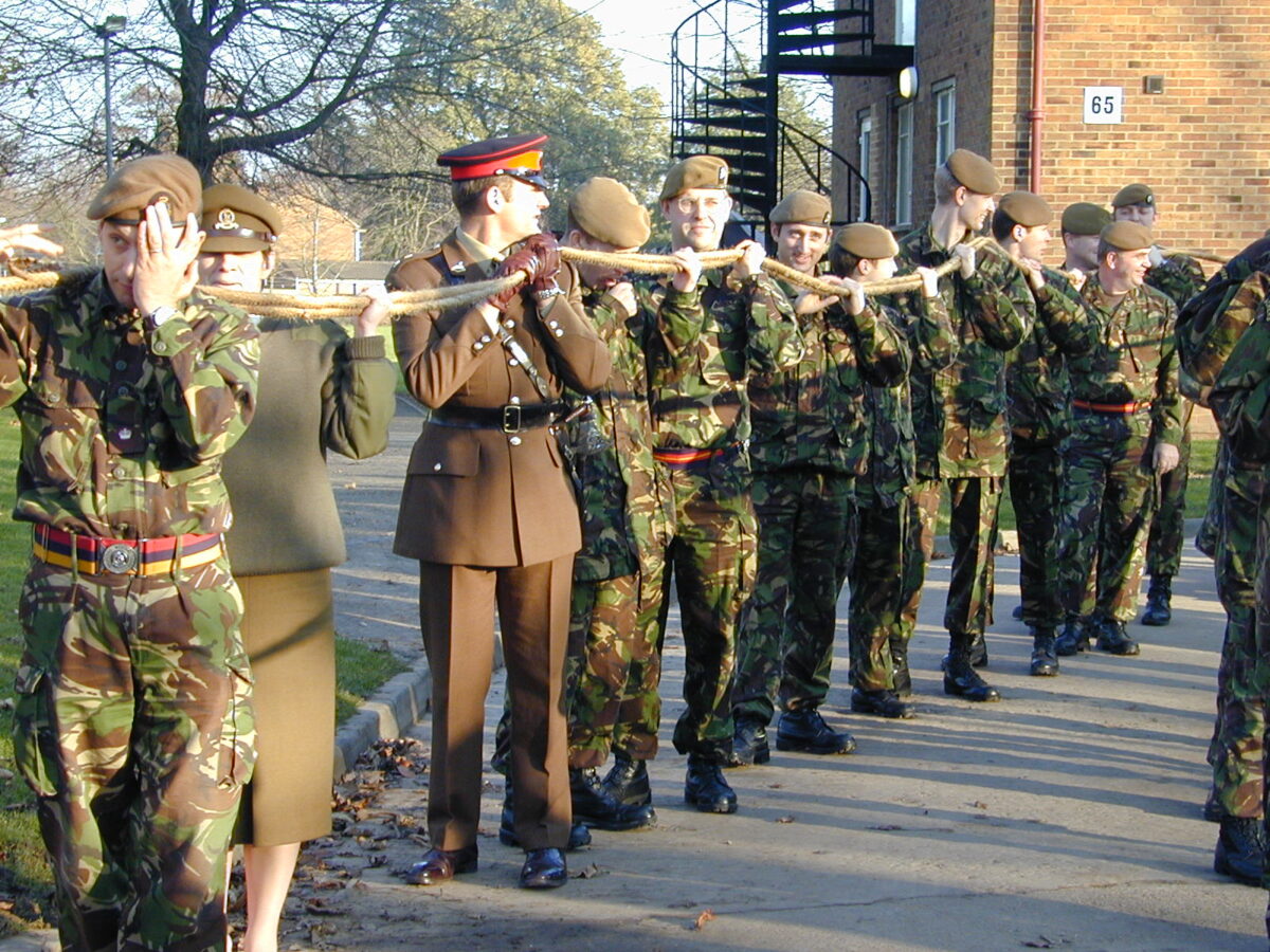 2nd Battalion Royal Anglian Regiment, Commanding Officer's Pull Out of Camp 2001