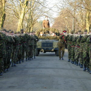 2nd Battalion Royal Anglian Regiment, Commanding Officer's Pull Out of Camp 2001