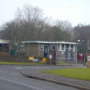 Chepstow Barracks and area 2001 Chepstow Barracks and area 2001