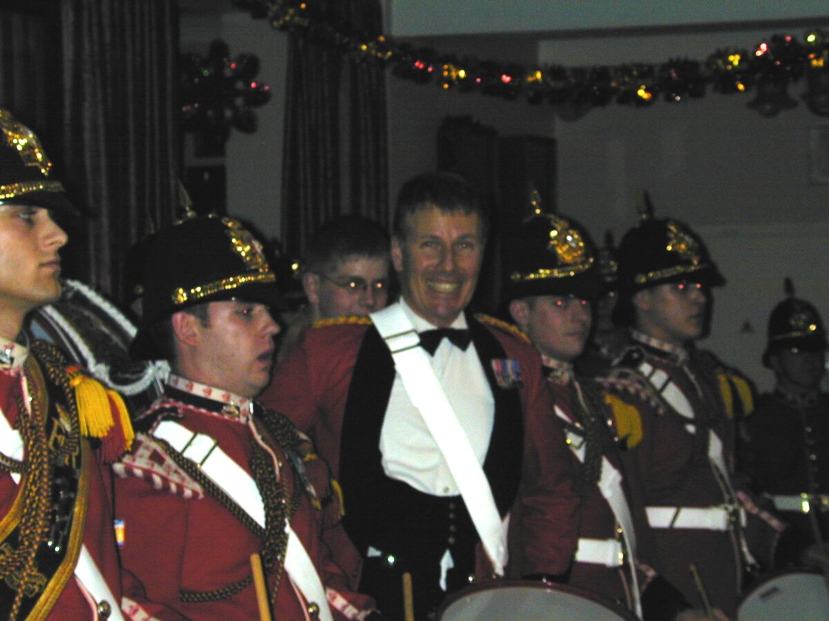 2nd Battalion Royal Anglian Regiment Commanding Officers Dine In at the Warrant Officers' and Sergeants' Mess in 2001 2nd Battalion Royal Anglian Regiment Commanding Officers Dine In at the Warrant Officers' and Sergeants' Mess in 2001