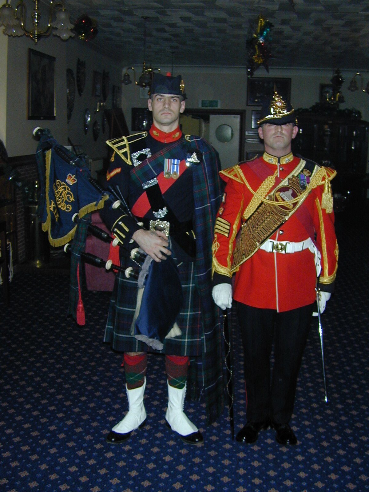 2nd Battalion Royal Anglian Regiment Commanding Officers Dine In at the Warrant Officers' and Sergeants' Mess in 2001 2nd Battalion Royal Anglian Regiment Commanding Officers Dine In at the Warrant Officers' and Sergeants' Mess in 2001