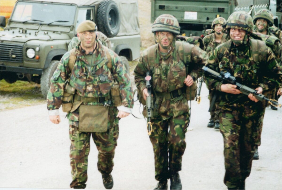 2nd Battalion, Royal Anglian Regiment training circa 2001 2nd Battalion, Royal Anglian Regiment training circa 2001
