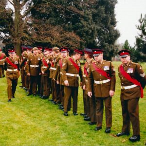 2nd Battalion Royal Anglian Regiment, new RSM assigned in 2001. 2nd Battalion Royal Anglian Regiment, new RSM assigned in 2001.
