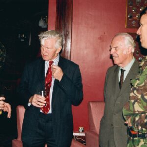 Visit of Nephew of Captain T R Colyer-Ferguson VC Visit of Nephew of Captain T R Colyer-Ferguson VC