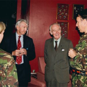 Visit of Nephew of Captain T R Colyer-Ferguson VC Visit of Nephew of Captain T R Colyer-Ferguson VC