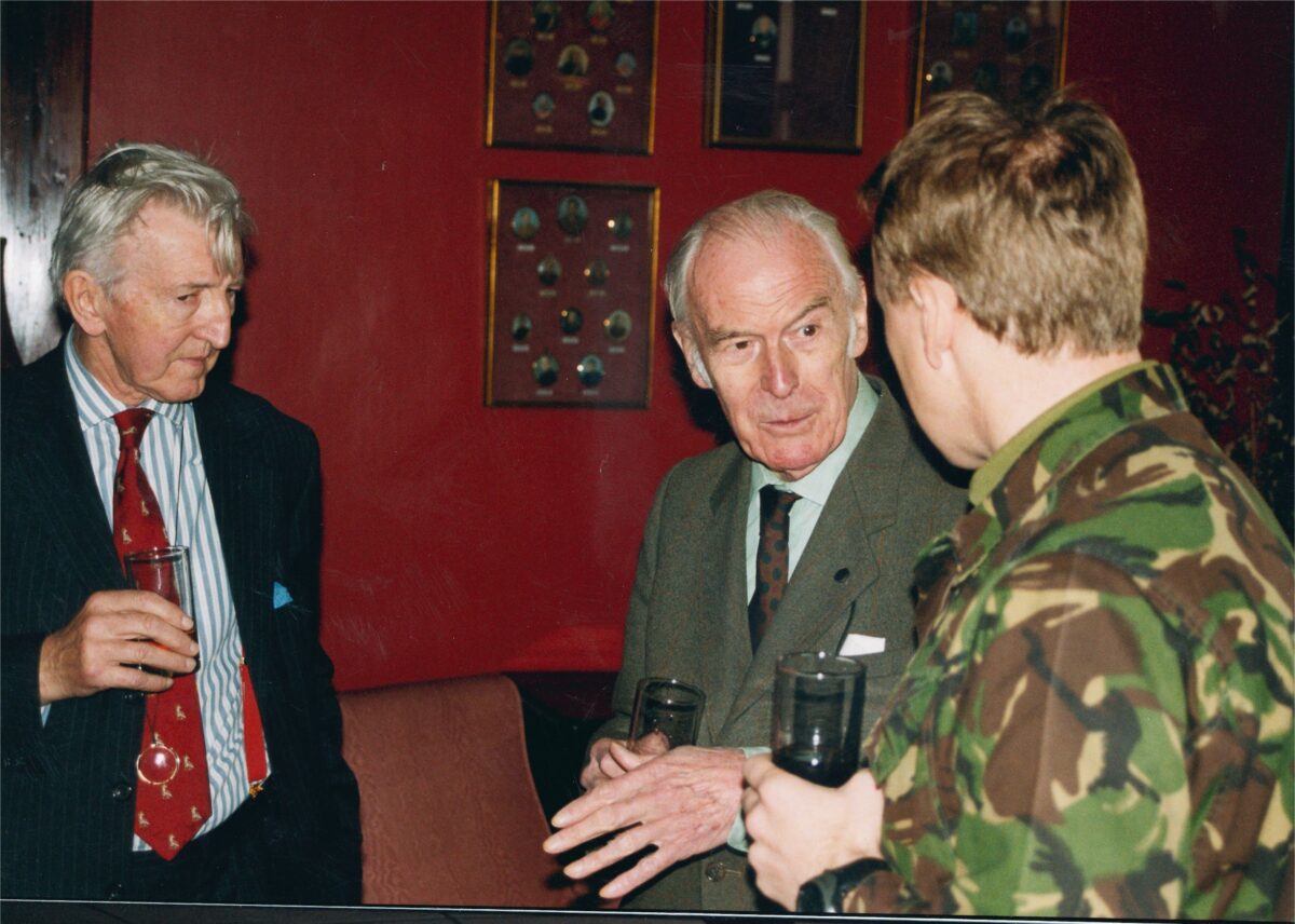 Visit of Nephew of Captain T R Colyer-Ferguson VC