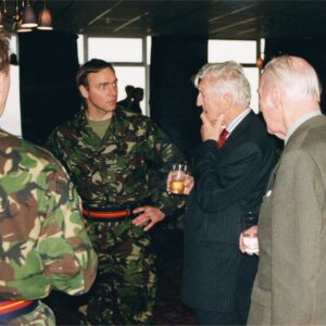 Visit of Nephew of Captain T R Colyer-Ferguson VC Visit of Nephew of Captain T R Colyer-Ferguson VC