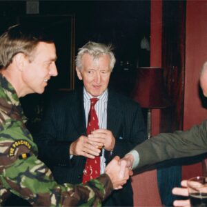 Visit of Nephew of Captain T R Colyer-Ferguson VC Visit of Nephew of Captain T R Colyer-Ferguson VC