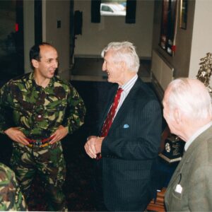 Visit of Nephew of Captain T R Colyer-Ferguson VC Visit of Nephew of Captain T R Colyer-Ferguson VC