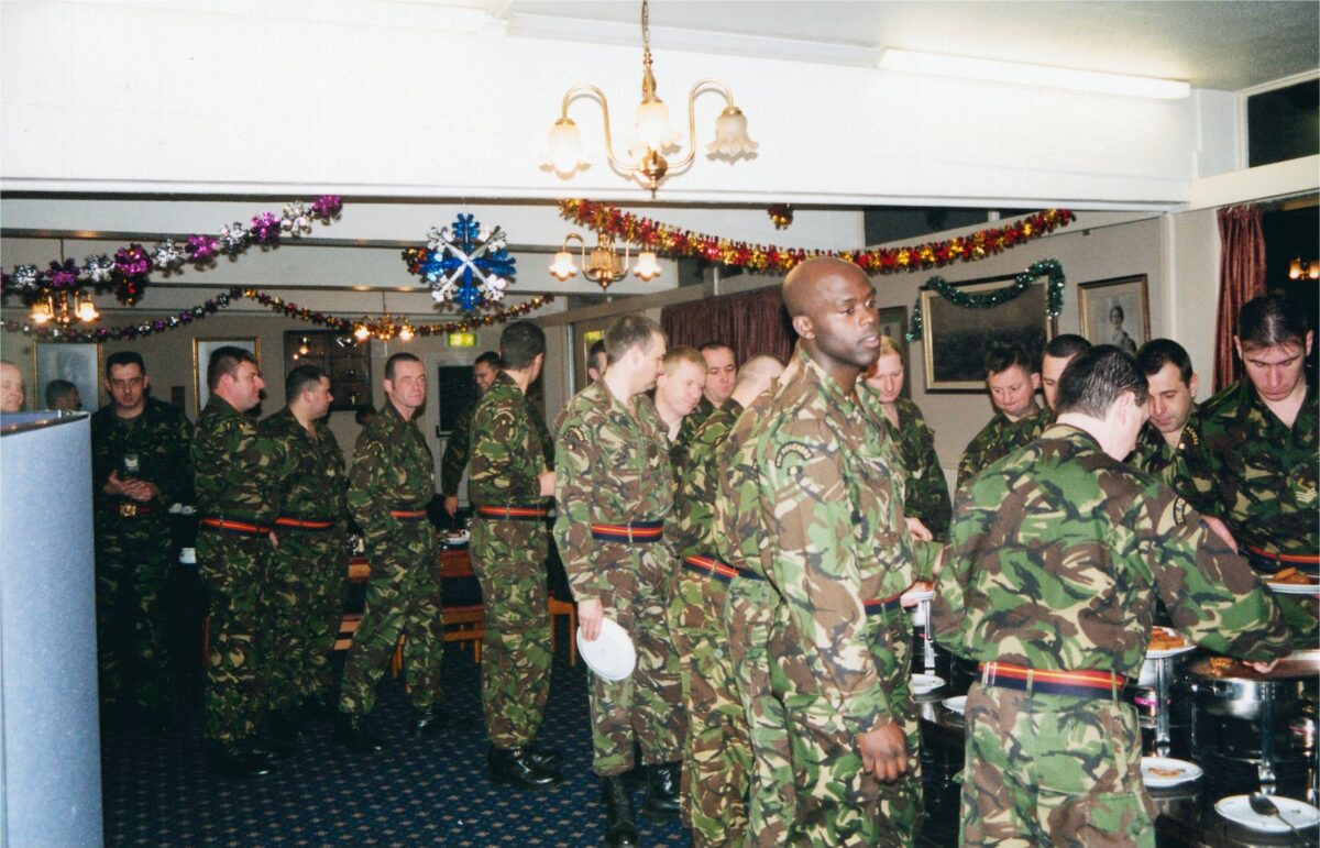  2nd Battalion Royal Anglian Regiment, new RSM assigned in 2001.