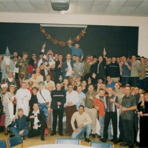 D Company 2nd Battalion Royal Anglian Regiment XMAS party in 2001. D Company 2nd Battalion Royal Anglian Regiment XMAS party in 2001.