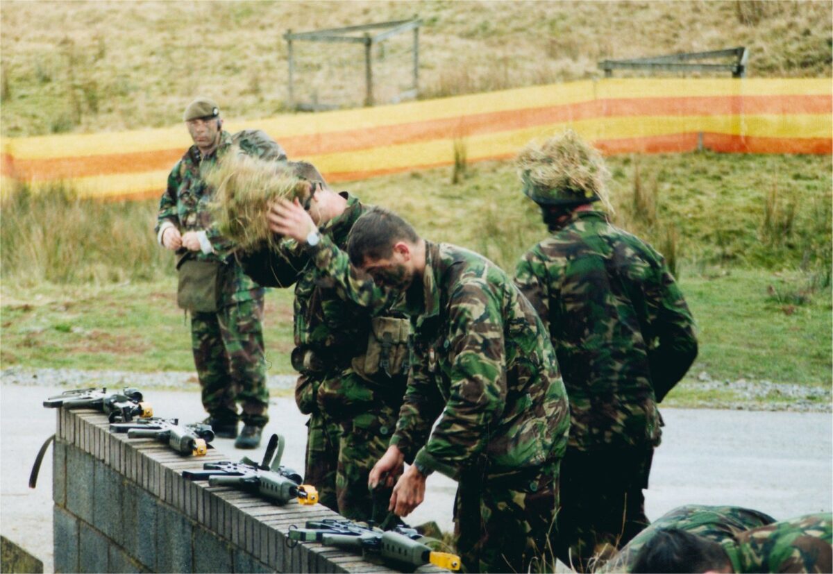 2nd Battalion, Royal Anglian Regiment training circa 2001 2nd Battalion, Royal Anglian Regiment training circa 2001