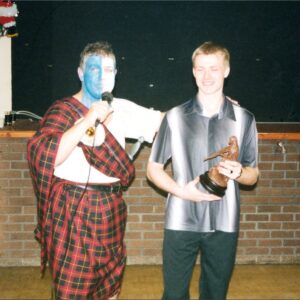 D Company 2nd Battalion Royal Anglian Regiment XMAS party in 2001. D Company 2nd Battalion Royal Anglian Regiment XMAS party in 2001.