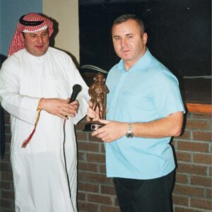 D Company 2nd Battalion Royal Anglian Regiment XMAS party in 2001. D Company 2nd Battalion Royal Anglian Regiment XMAS party in 2001.